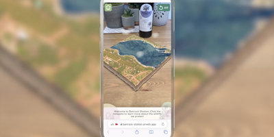 AR experience for Banrock Wine created by Zappar