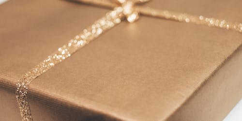 Brown gift box Brown gift box