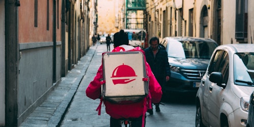 Food delivery driver