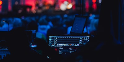 Music software at live event