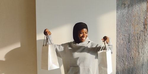Consumers shopping during Ramadan