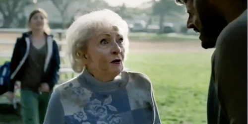 Betty White and Snickers Super Bowl commercial