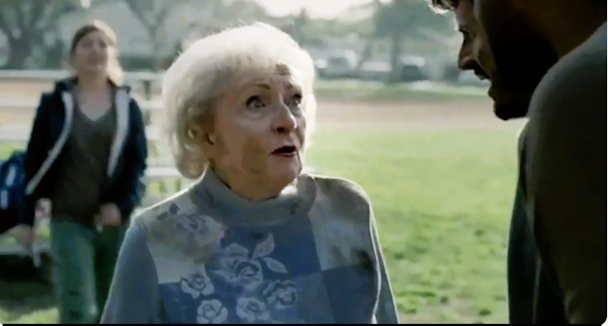 Betty White and Snickers Super Bowl commercial