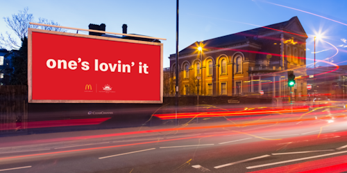 McDonald's "One Lovin' It" campaign