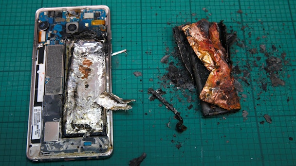Samsung Galaxy Note 7 explosions