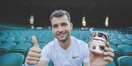 Häagen-Dazs wants to smash its Wimbledon sales record by pairing influencers with experiences