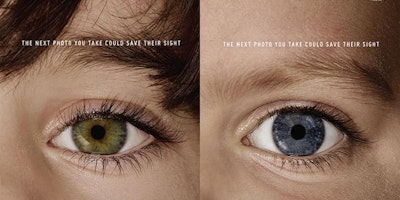 Wunderman’s 'The Next Photo' Childhood Eye Cancer Trust campaign lands Grand Prix