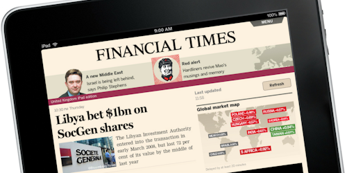 FINANCIAL TIMES ADVERTISING CHARTER