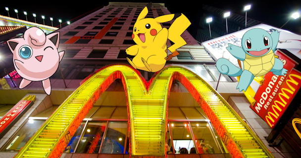Pokemon Go partnership McDonald's