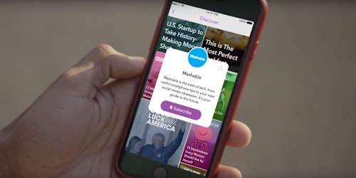 snapchat discover redesign