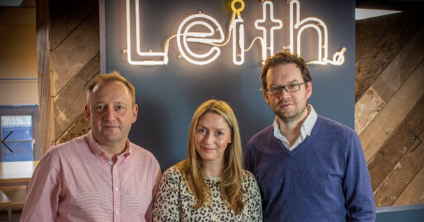 Richard Marsham, Leigh Dobson and Ben Ausden (left to right) Richard Marsham, Leigh Dobson and Ben Ausden (left to right)