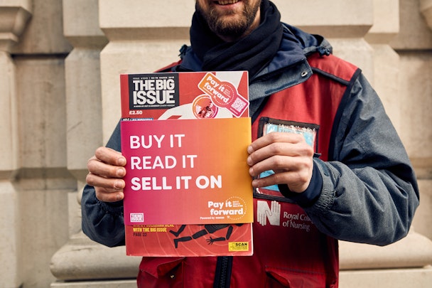 BIG ISSUE MONZO RESELLABLE MAGAZINE