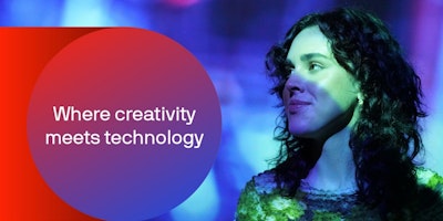 'Where creativity meets technology' campaign image