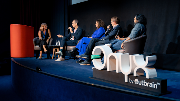 Leaders from Kantar, General Mills, Three UK and System 1 discuss reinventing creativity for a distracted world at Outbrain's Captivate event in London
