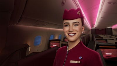 Digital AI cabin crew Sama takes Qatar Airways’ brand experience to the skies 