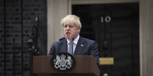 Prime minister Boris Johnson resigned earlier today / Image via Number 10