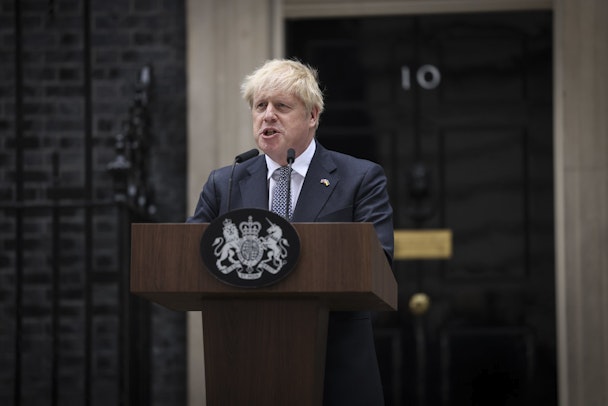 Prime minister Boris Johnson resigned earlier today / Image via Number 10