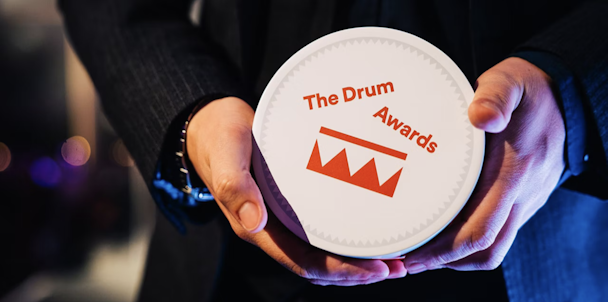 The Drum awards trophy