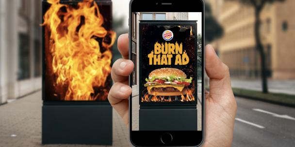 Burger King's Burn That Ad campaign