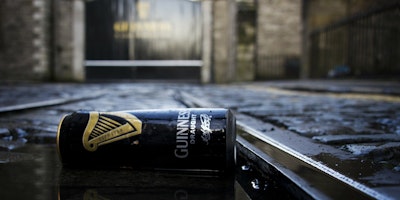The ill-fated Guinness Light toppled like a drunk who'd had too many pints
