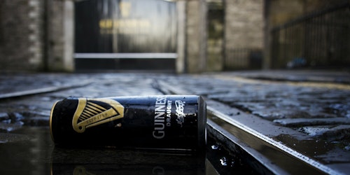 The ill-fated Guinness Light toppled like a drunk who'd had too many pints