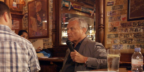 Sir Martin Sorrell spoke exclusively at The Drum Arms in Cannes this morning