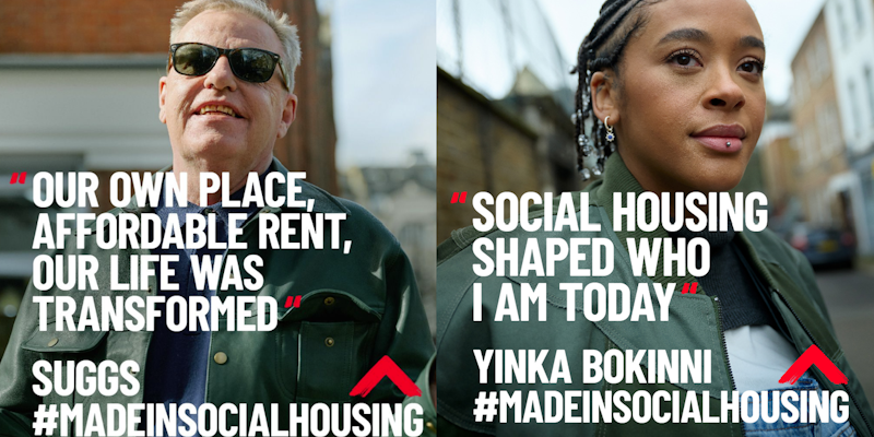 Celebrities from social housing 
