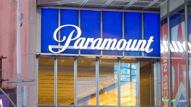 Paramount building facade Paramount building facade