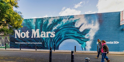 Patagonia 'Not Mars' mural