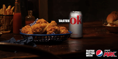 PepsiCo's 'Tastes OK' campaign