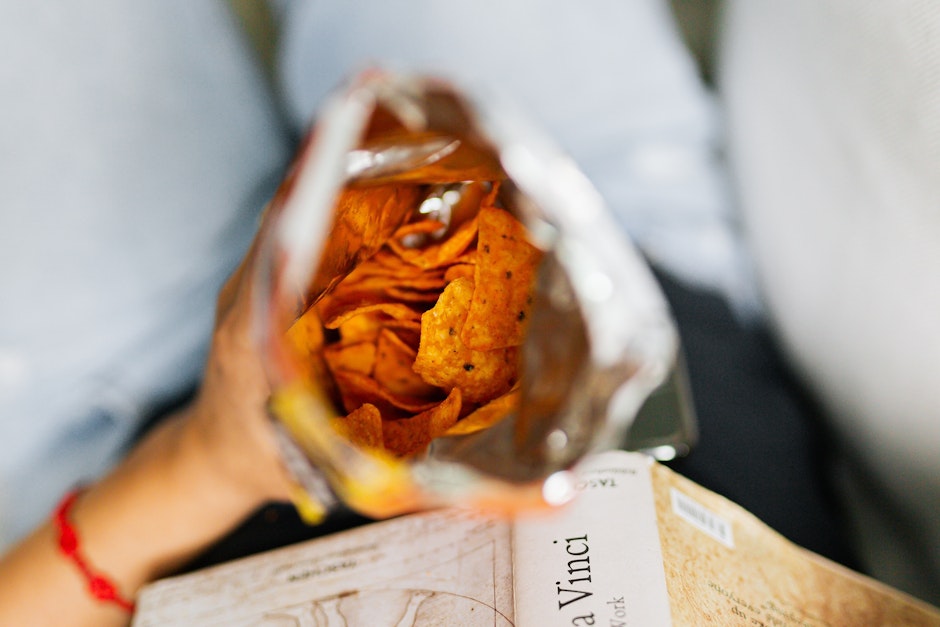 Bag of chips open