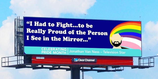 CCO's Jonathan Van Ness OOH campaign