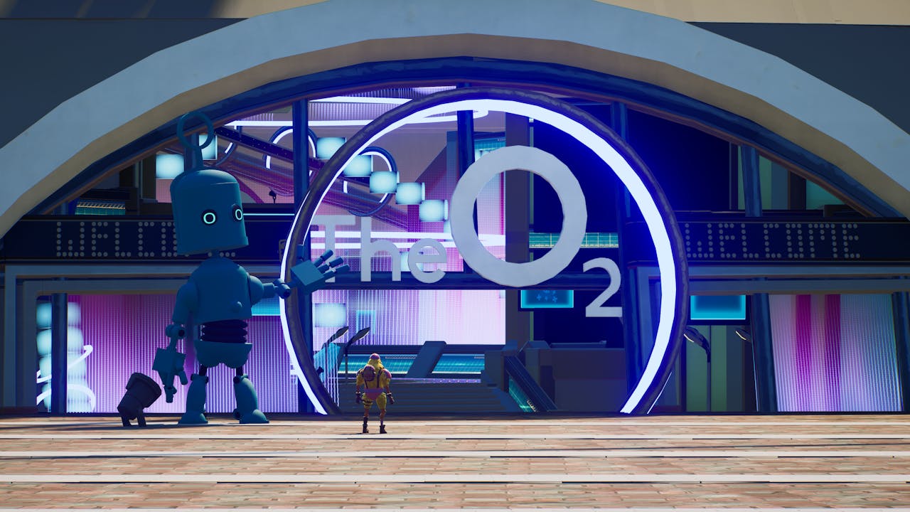 Creative Works | O2: The O2 in Fortnite Creative by VCCP | The Drum