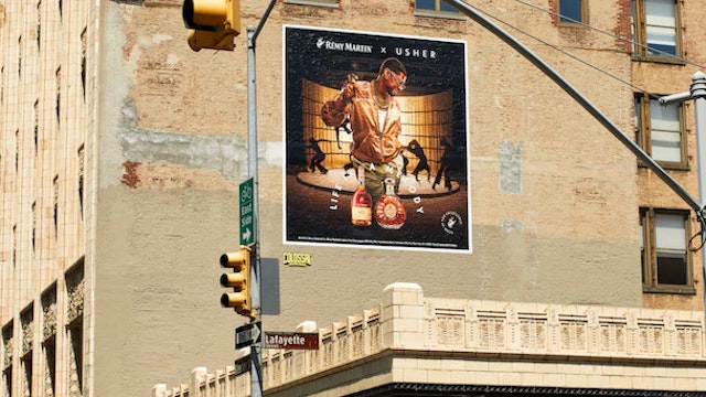 remy martin mural of usher