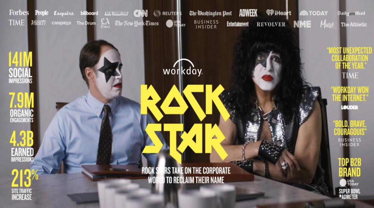 Workday made staff feel like rock stars in this award-winning campaign, here's why