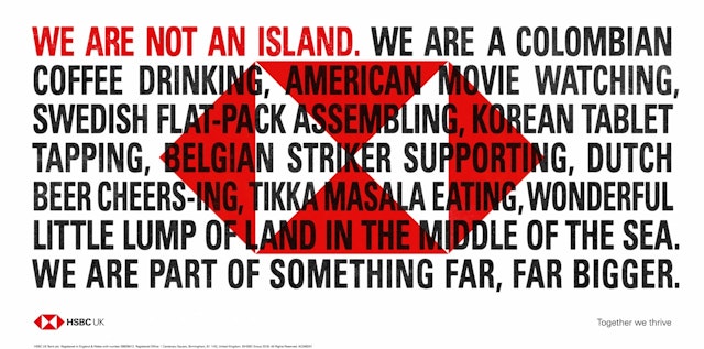 We Are Not An Island 