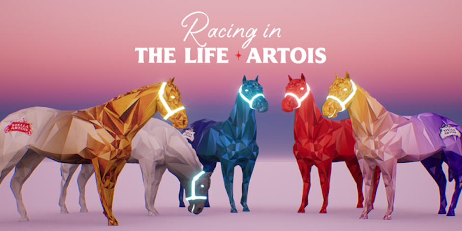 stella artois horse auction nft