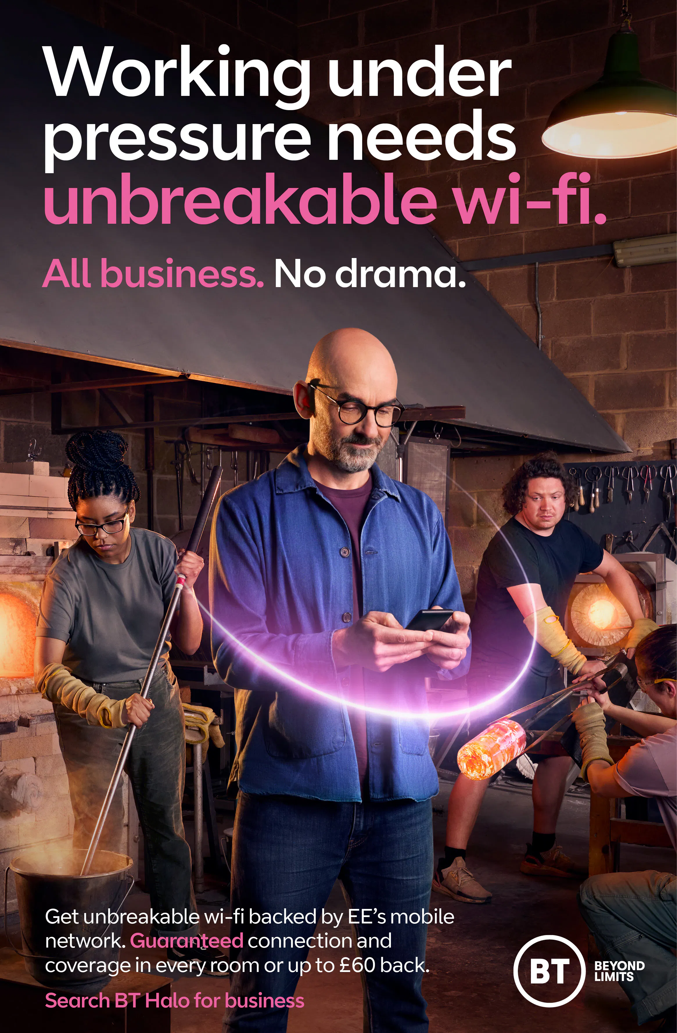 The Drum BT All Business No Drama By Now Advertising Ltd Creative 