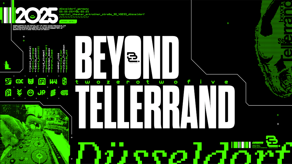 Beyond Tellerand identity by Jamfactory Beyond Tellerand identity by Jamfactory