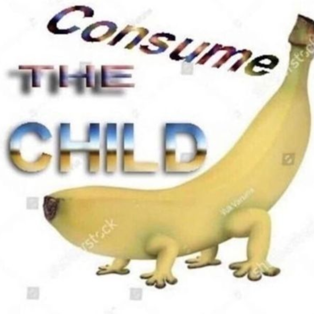 meme 3 consume the child, a banana