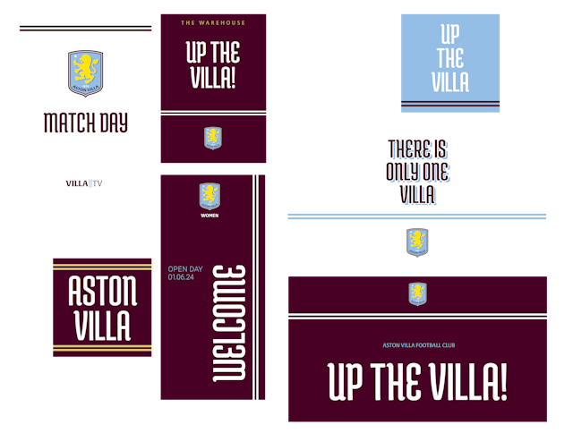 Up the Villa brand guideline image 