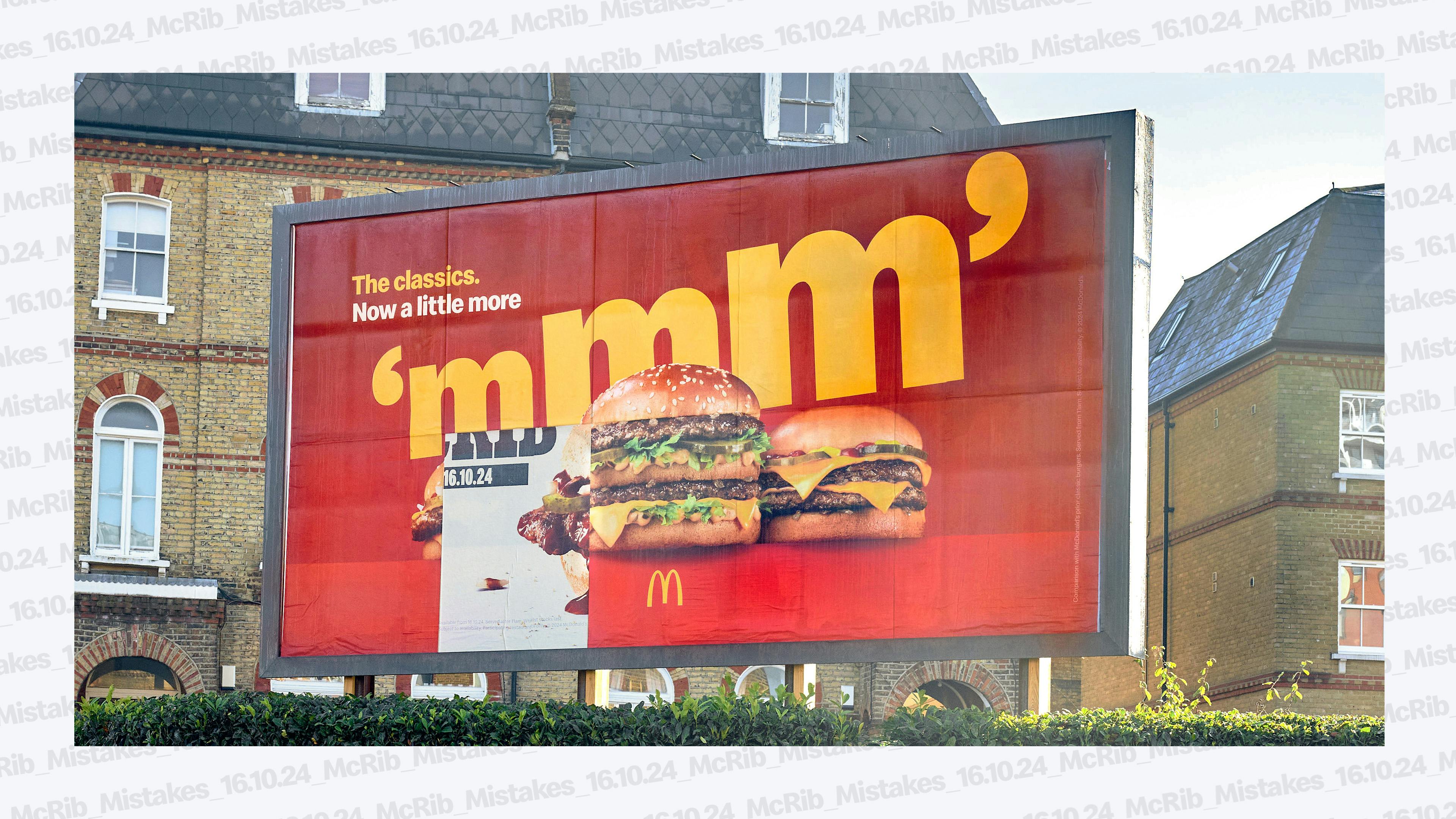McDonald’s confirms the McRib is back after series of ‘mistakes’ The Drum