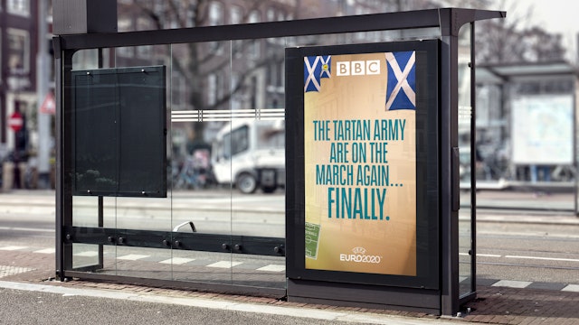 Scotland Tartan army