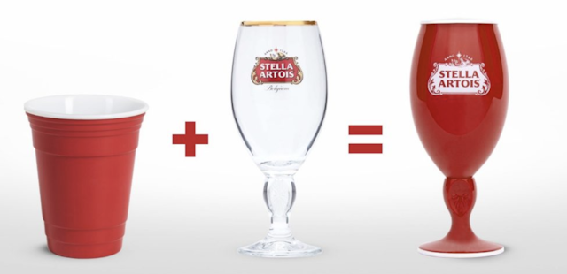 Stella Red Chalice Cup