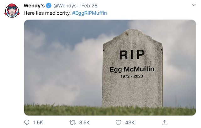 Egg McMuffin RIP