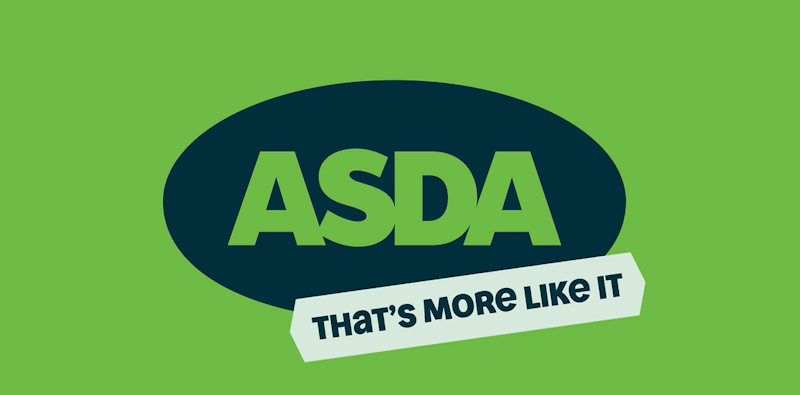 New Asda branding