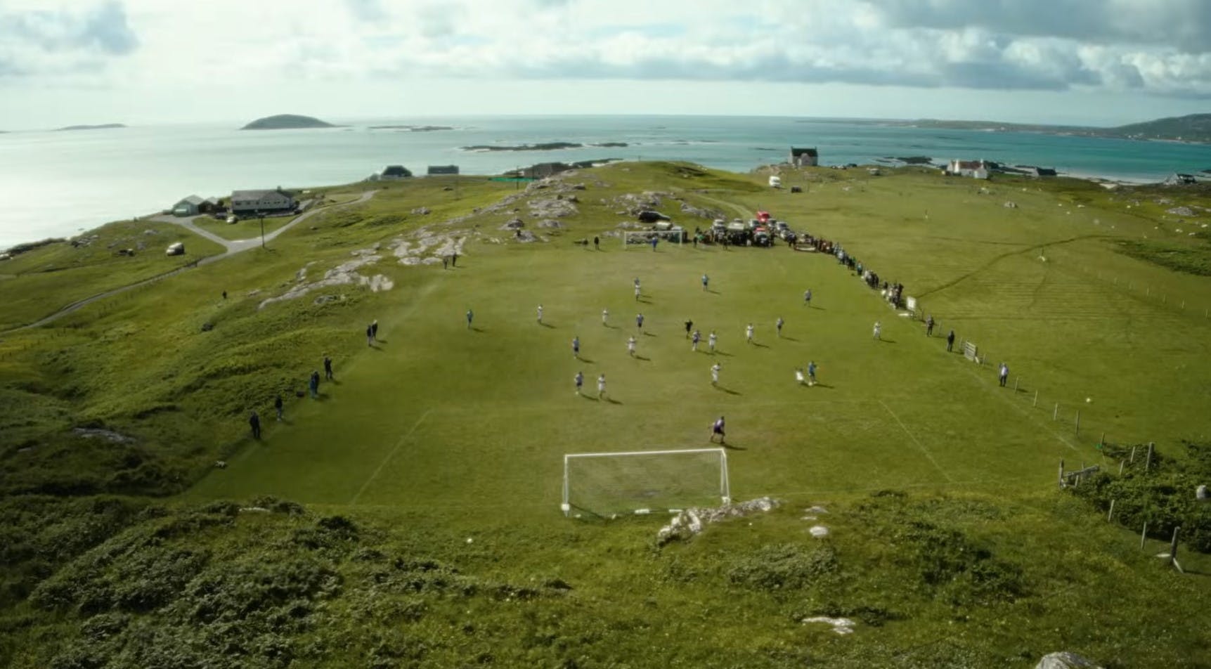 What is it about Eriskay that makes it a dream destination for football ads?