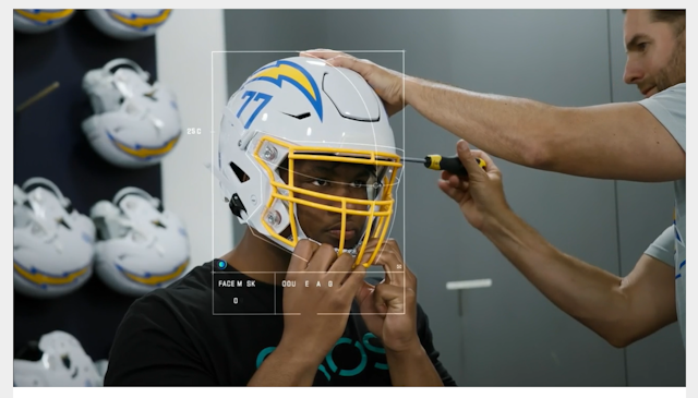 NFL helmet safety video