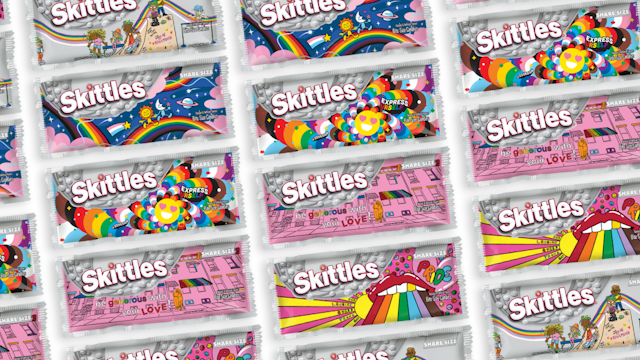 skittles pride packaging