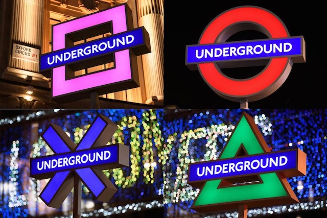London Underground PlayStation signs